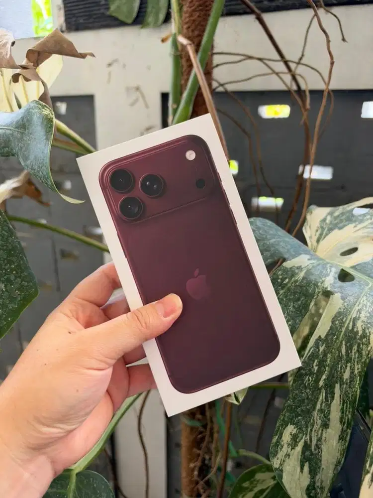 Iphone 18 pro max 512 GB Burgundy resmi IBOX