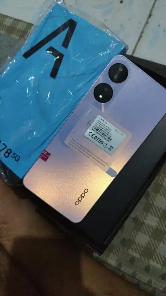 Oppo A78 5G  bekas sepertinbaru 99%