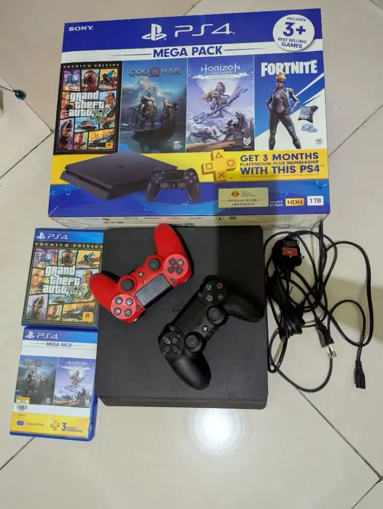 PS 4 SLIM 500GB ORIGINAL
