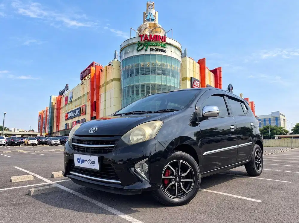 Angs Murah Toyota Agya 1.0 G Bensin-MT 2015 Hitam CPYFB