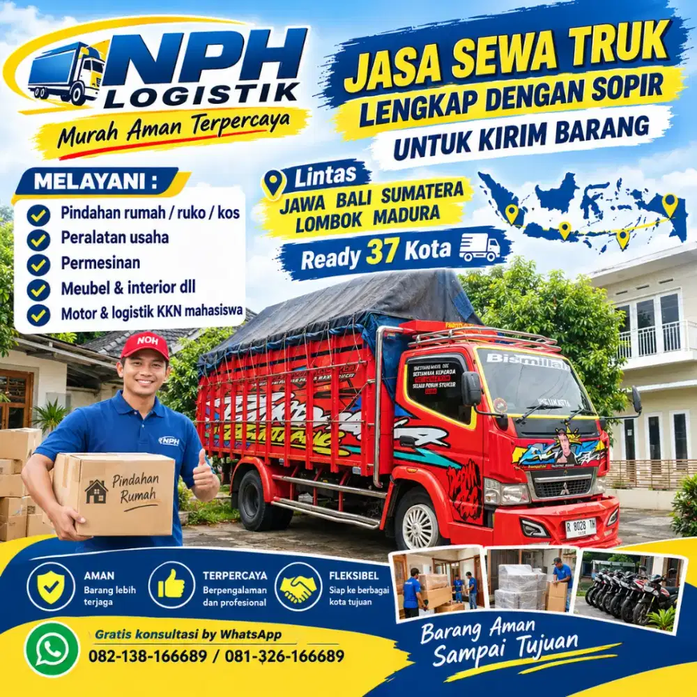 Jasa angkut sewa truk pindah rumah Cileungsi