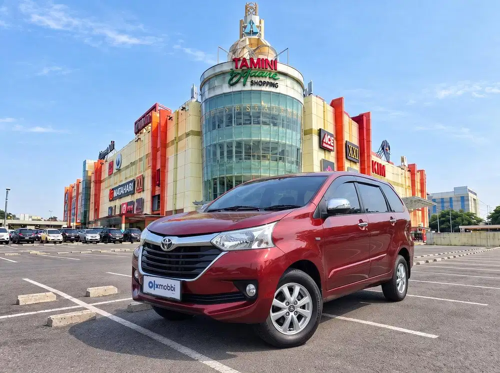 Angs Murah Toyota Avanza 1.3 G Bensin-AT 2017 Merah CSMPB