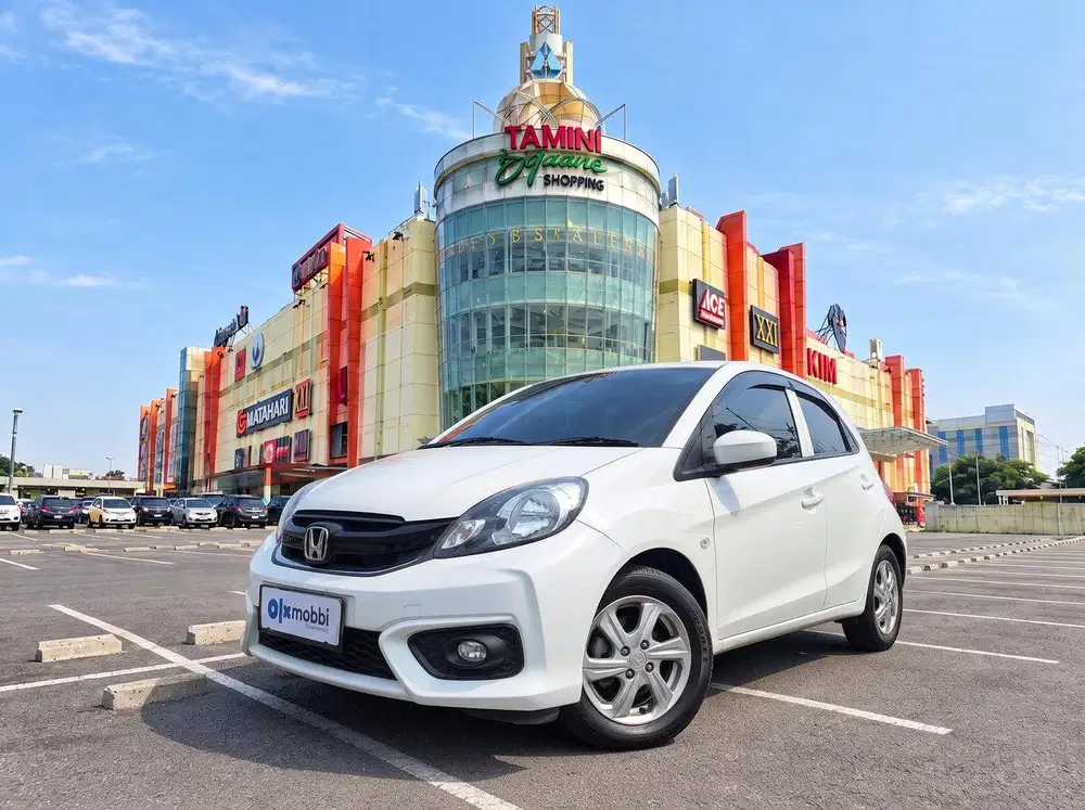 Angs Murah Honda Brio Satya 1.2 E Bensin-AT 2016 Putih CJVMB