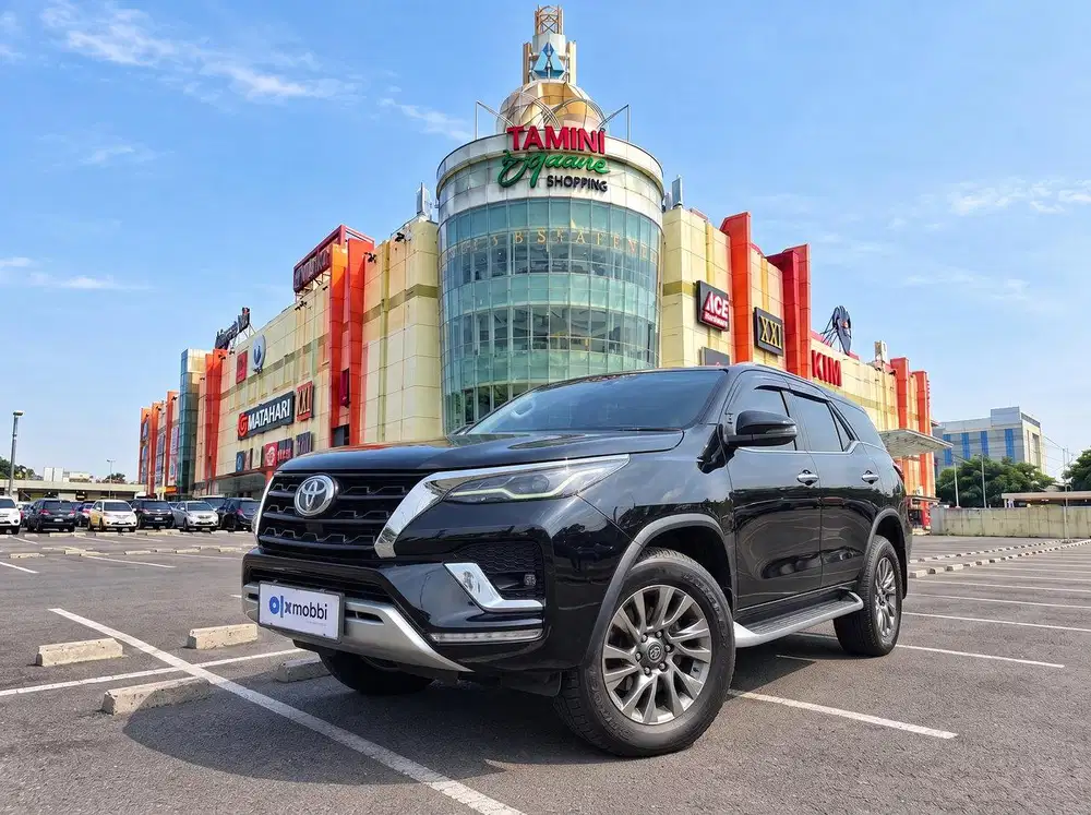 Angs Murah Toyota Fortuner 2.4 4x2 VRZ Solar-AT 2021 Hitam CSJDB