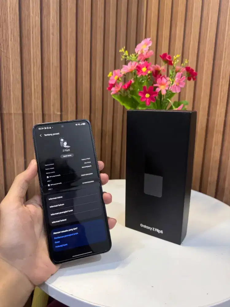 samsung z flip 5 sein resmi