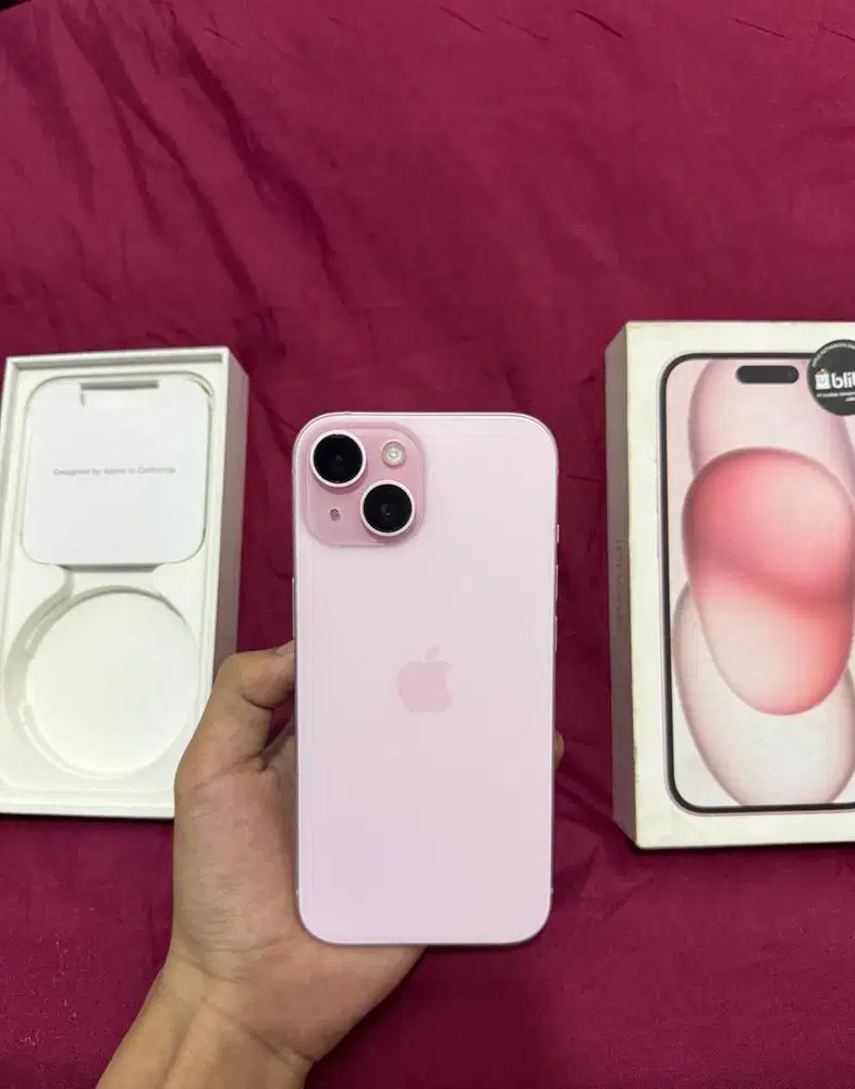 IPHONE 15 128GB RESMI IBOX FULL ORI