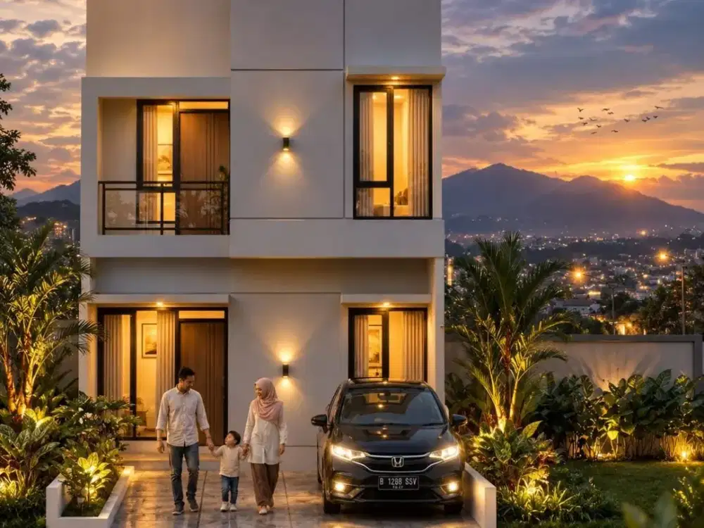 Rumah PCV Dekat Tol Padalarang, Stasiun, Pemda, 2 LANTAI, Baru, Bandung Barat Dijual, DB