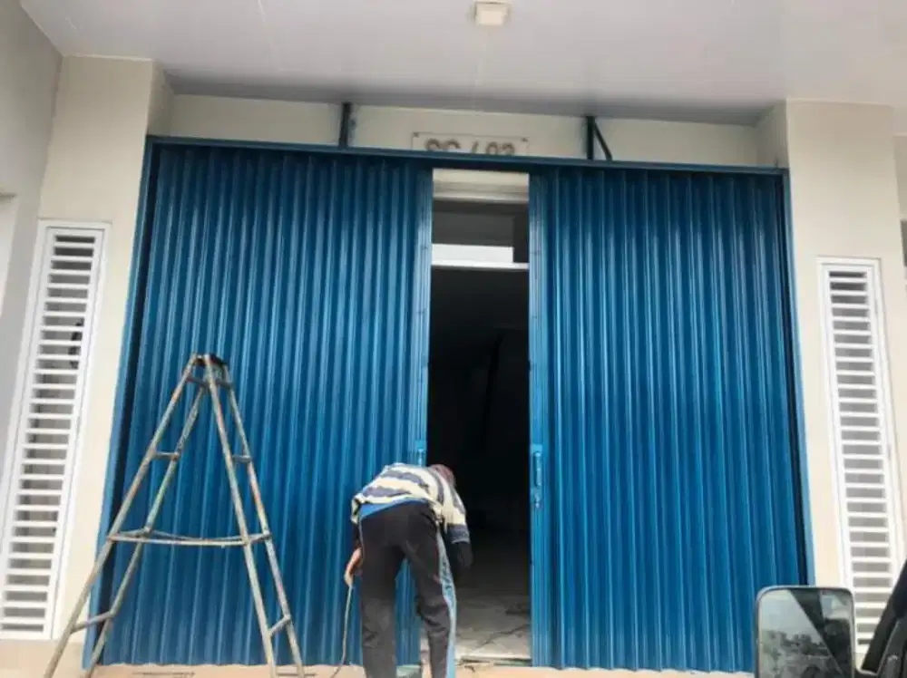 Service rolling door folding gate murah area cakung