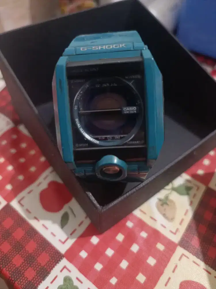 G shock asli  hijau antik jarang ada