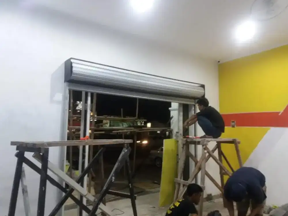 Service rolling door folding gate murah area kebon jeruk meruya