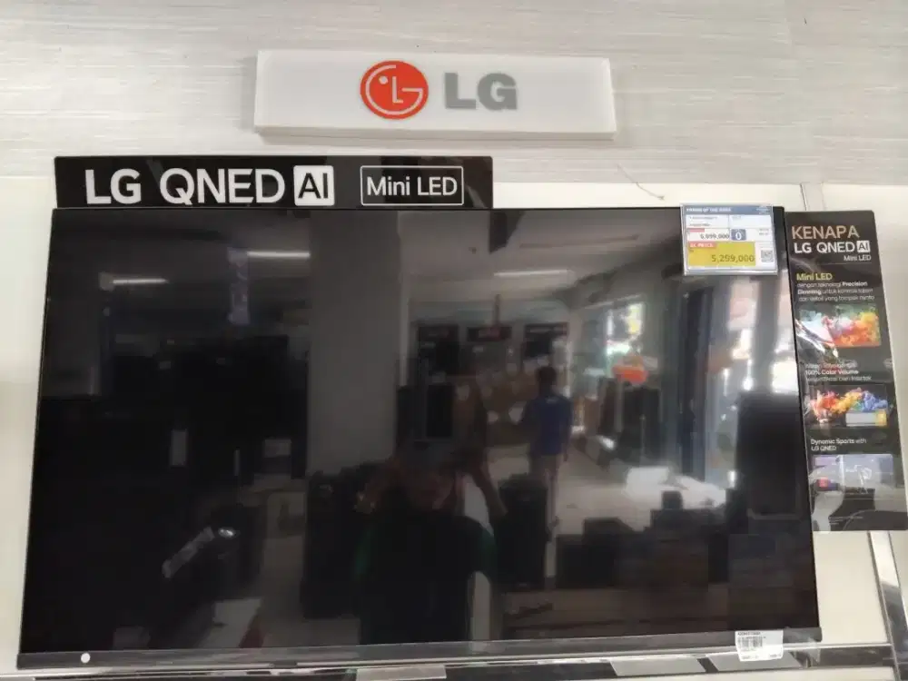 LG QNED MINILED TV 43 promo cicilan by Yesss Credit