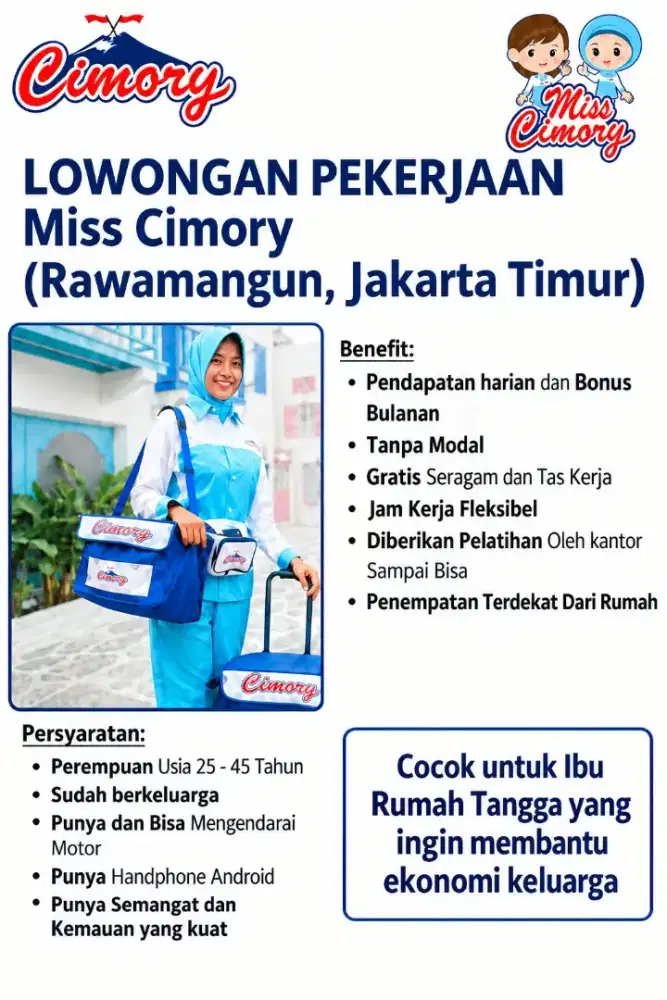 Sales Wanita Cimory