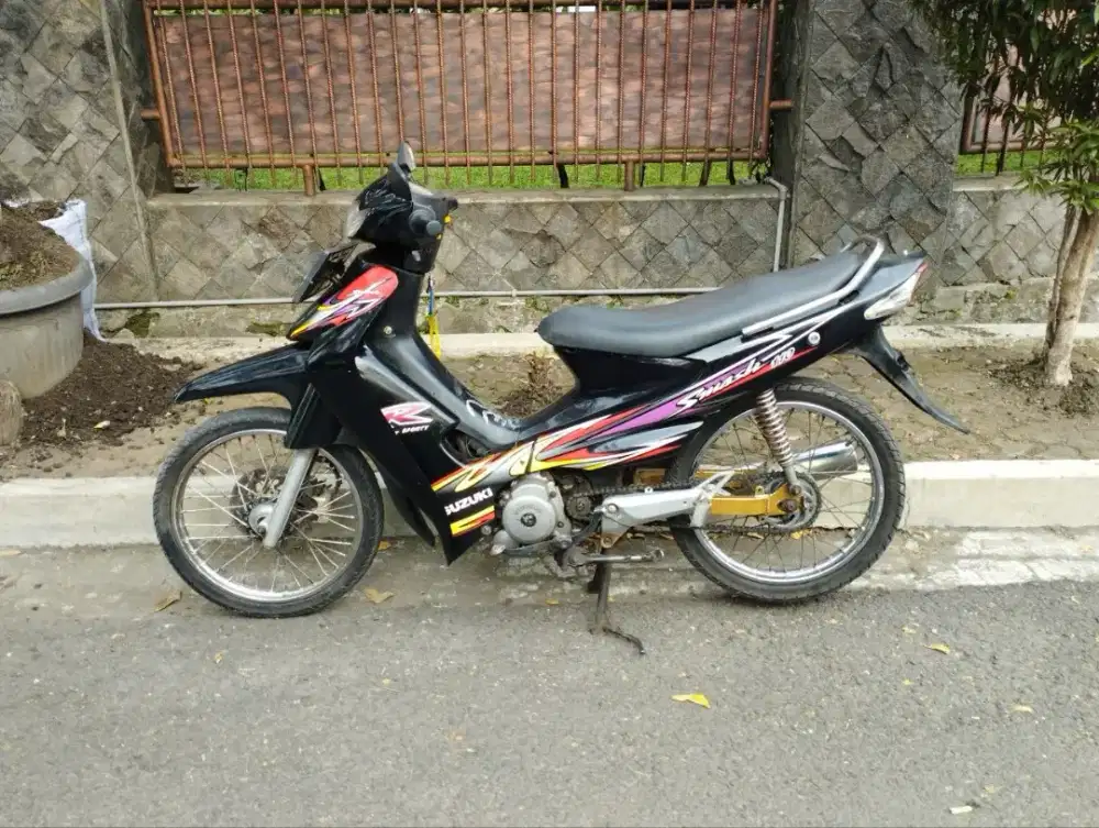 Jual Motor Suzuki Smash 2014 Plat D Murah Standar di Bandung