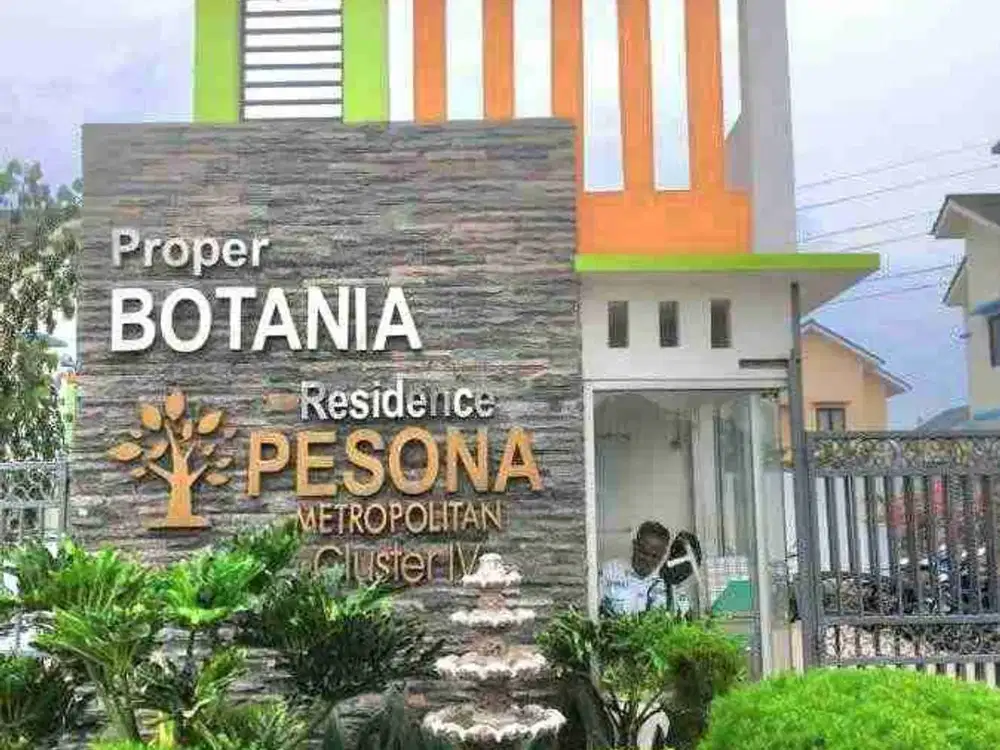 rumah siap huni di pesona metropolitan cluster botania residen rawalumbu bekasi timur