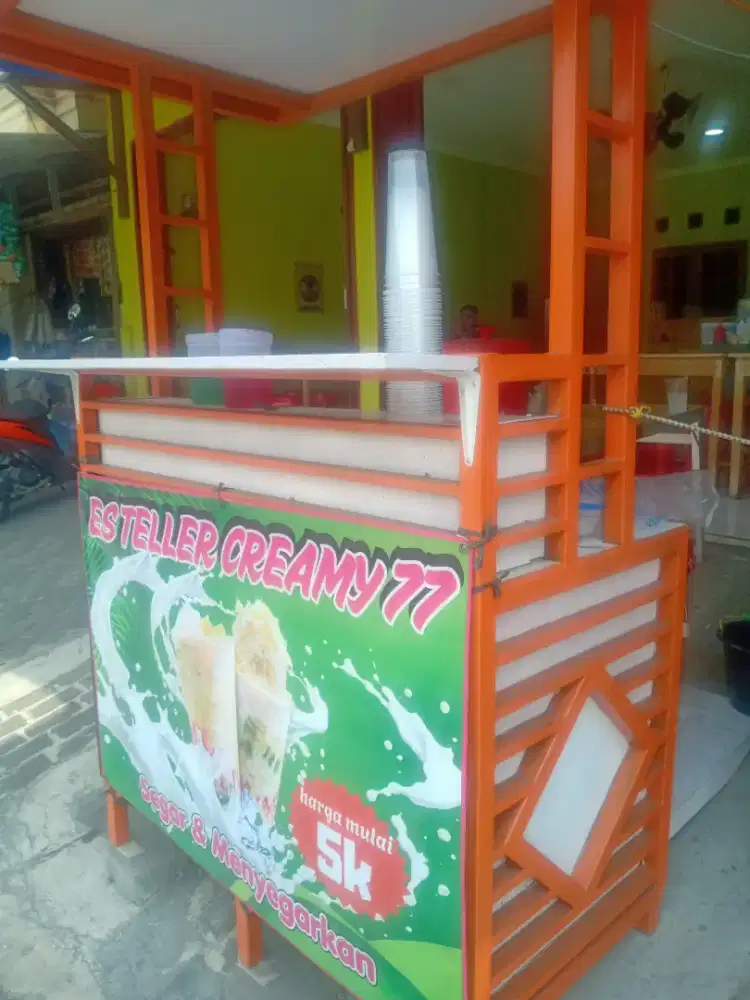 Dijual gerobak es no minus