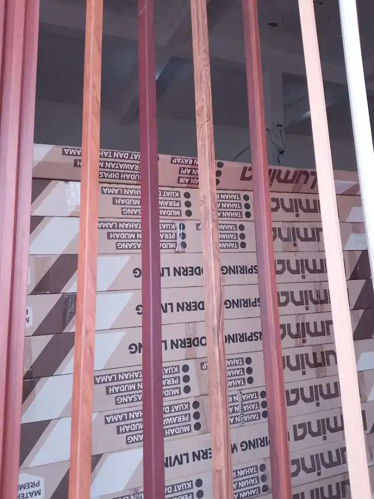Material lis PALNEL  merek LUMINA dan lis lainnya