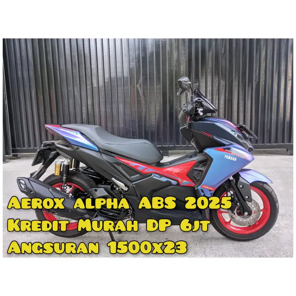 Aerox Alpha 2025 ABS Km8Rban Tertinggi