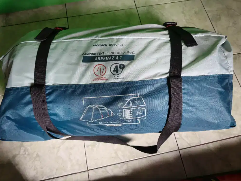 Tenda Arpenaz 4.1 istimewa 2x pakai