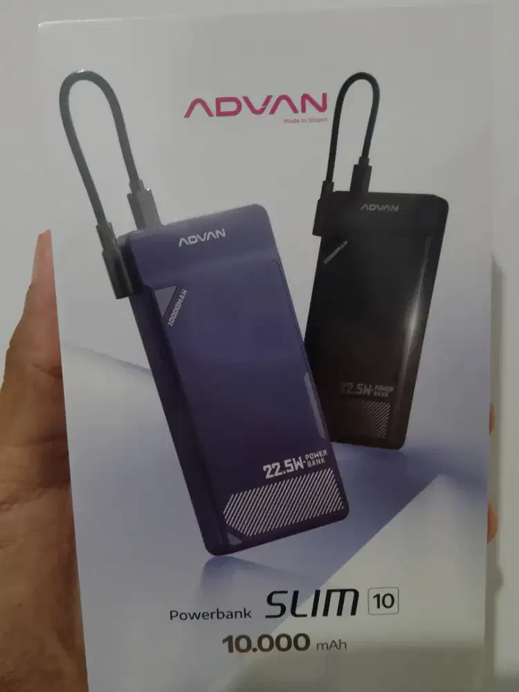 Powerbank ADVAN Slim 10.000 mAh