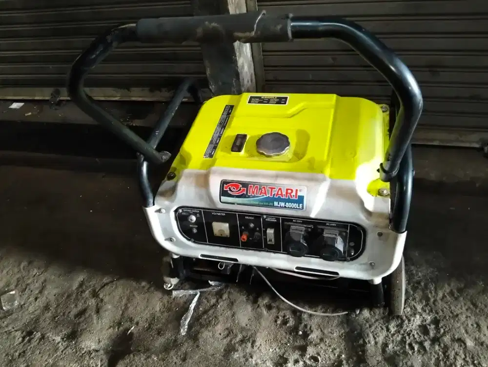 Genset 8000 siap pakai