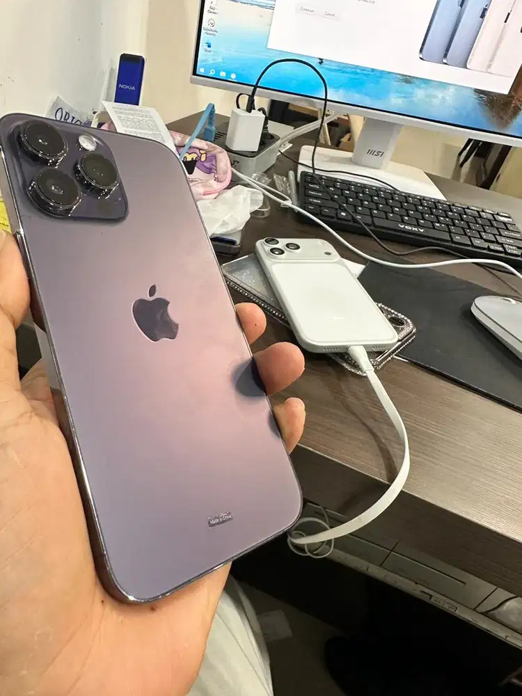 Bekas iphone 14 pro MAX 128 gb