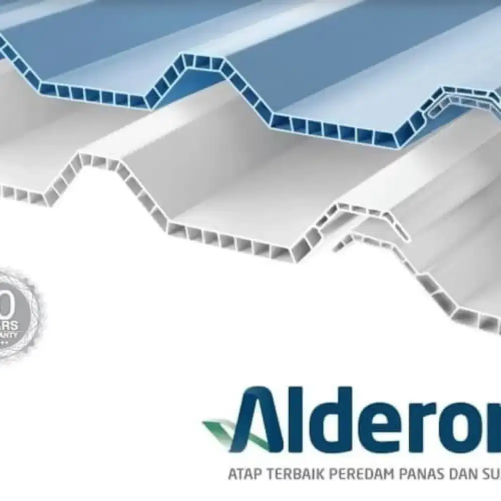 Atap Alderon double layer