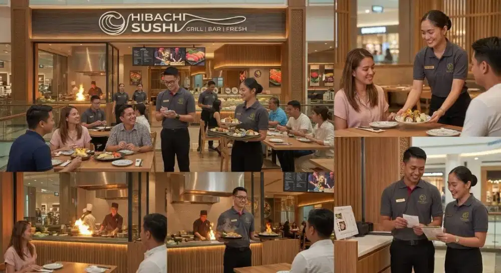Dibutuhkan segera karyawan/ti baru untuk restoran sushi