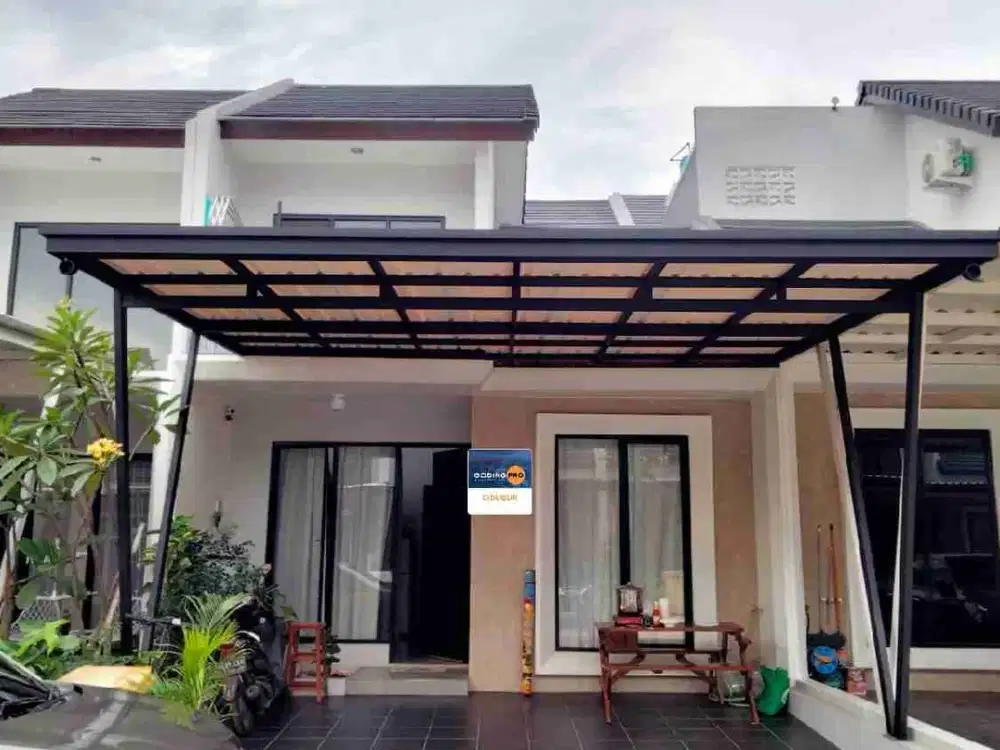 Di jual rumah minimalis modern style siap huni bebas banjir. Asana Residence Cibubur.