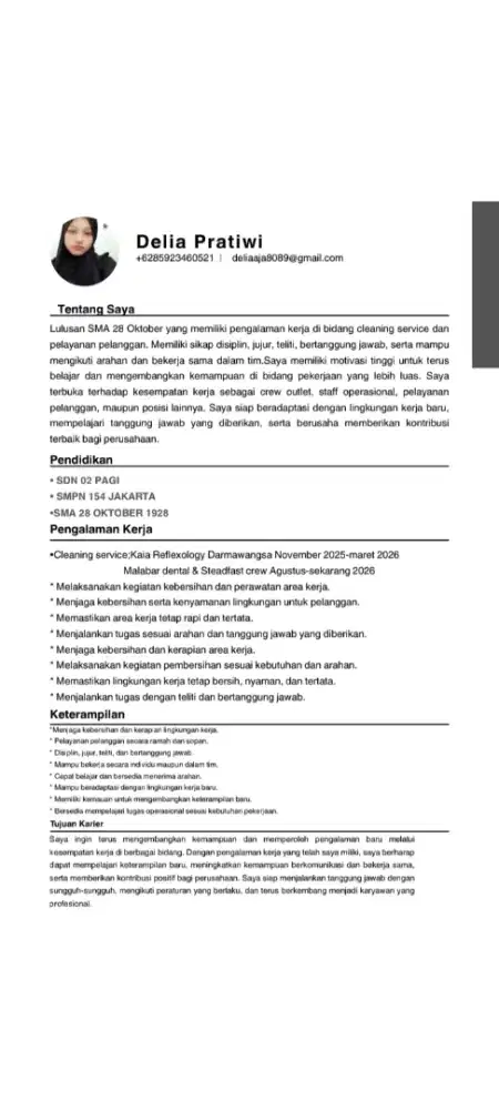 Sedang mencari lowongan pekerjaan secepatnya..