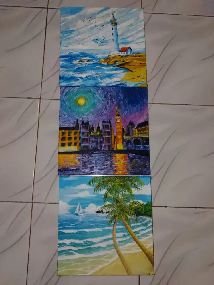 Promo Lukisan minimalis 25x25