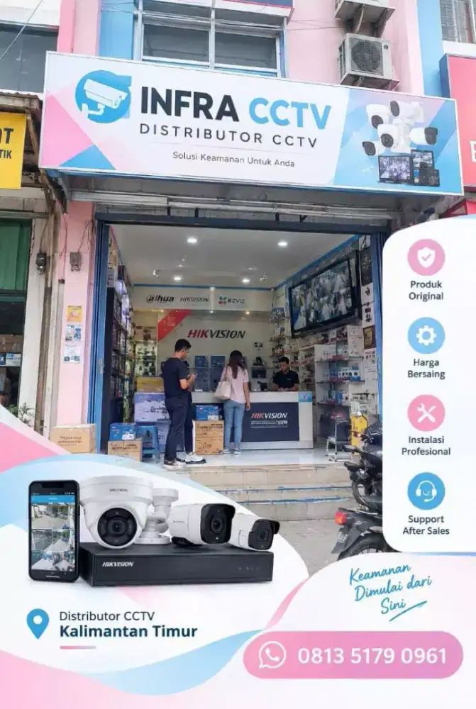 IP CAMERA CCTV ONLINE DIHP BERGARANSI SIAP PASANG