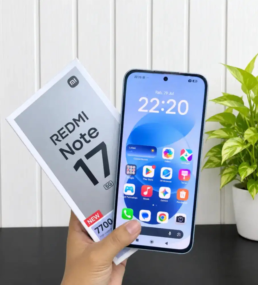 Redmi Note 17 5G 8/256 GB Super Mulus Garansi