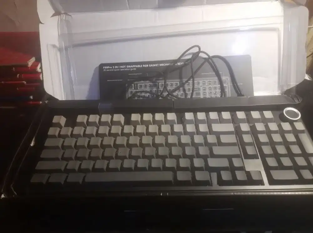 Keyboard aula 99 pro baru