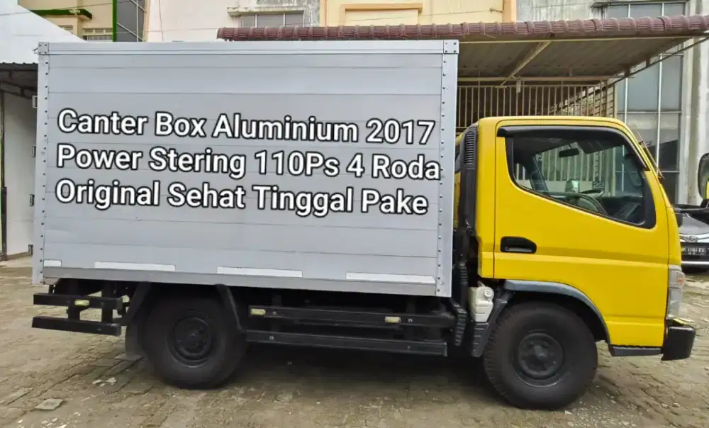 Colt Diesel 4 Roda 110Ps 2017 Canter Box Aluminum Ori Sehat Terawat
