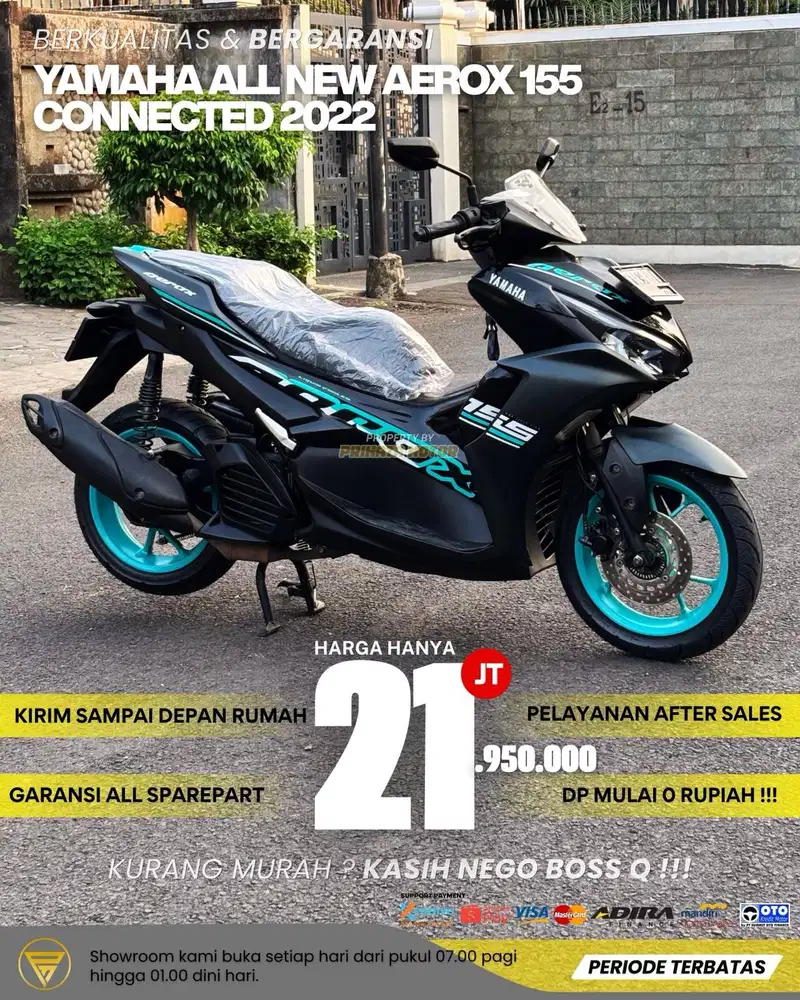 YAMAHA ALL NEW AEROX 155 CONNECTED 2022