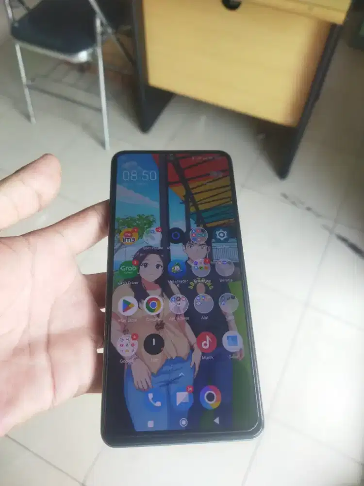 Poco F4 5G 8/256gb batangan mulus normal