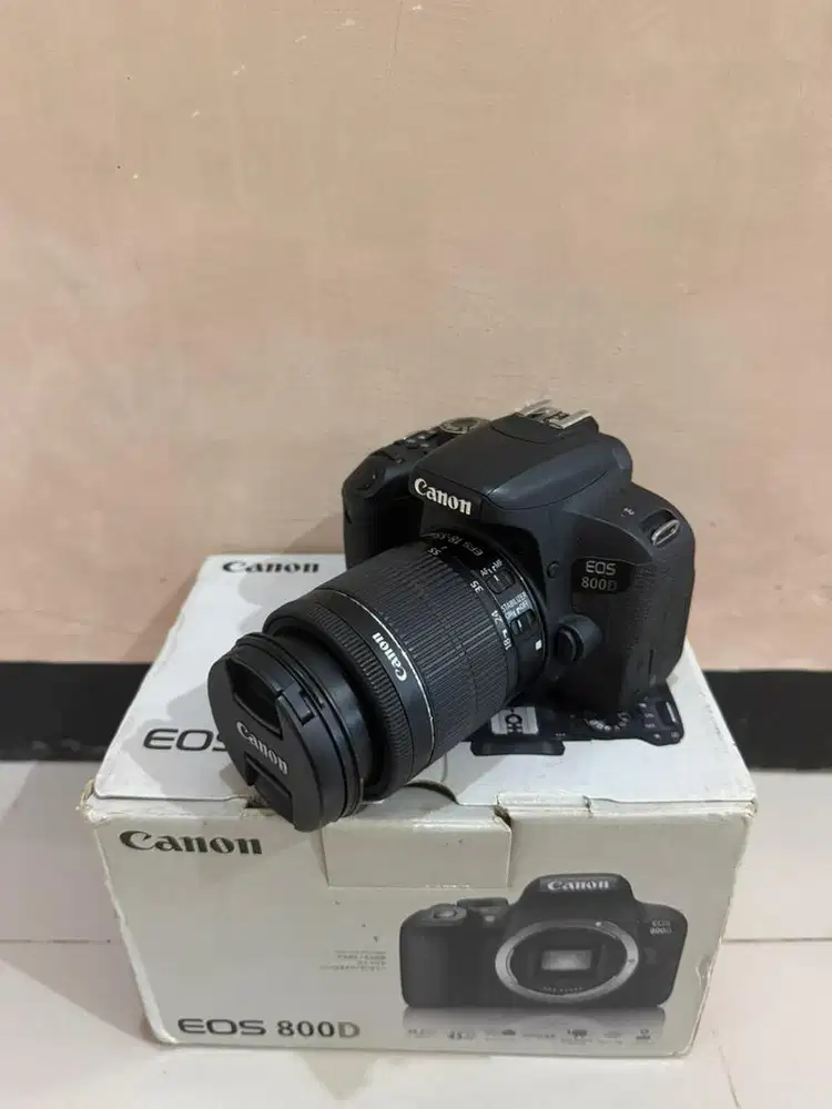 Canon 800D Kit STM Fullshet Box Lengkap