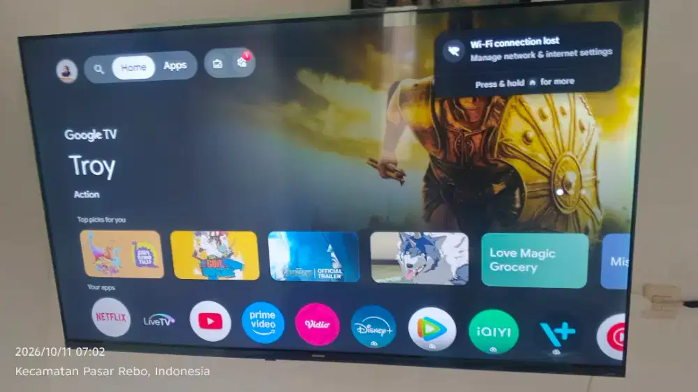 TV GOOGLE 50 MERK COOCAA QLED 4K TYPE Y73 PRO