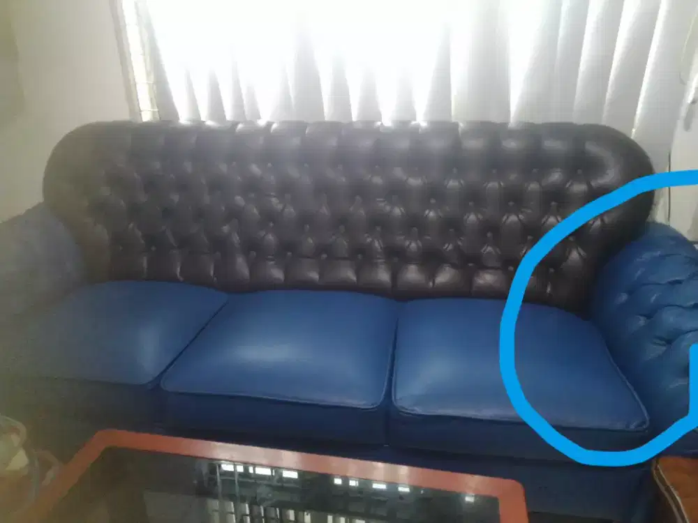 Sofa jaguar 3+2++1+ meja+bantal