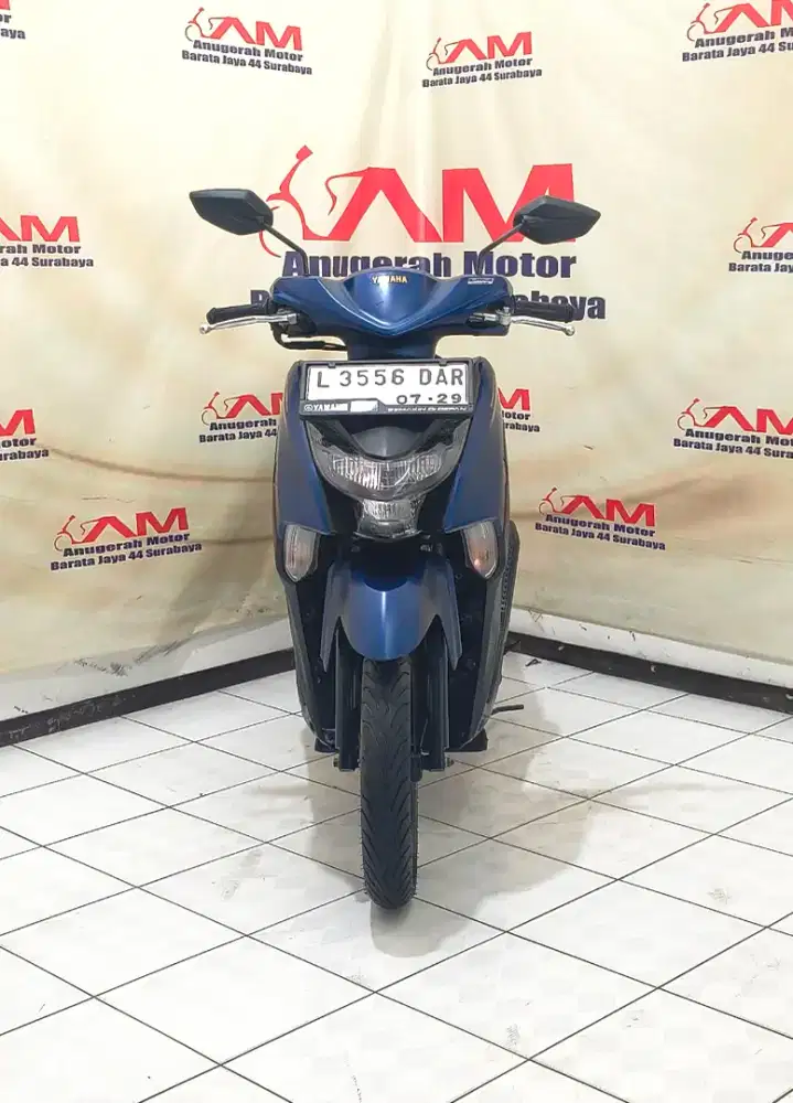 Yamaha Gear 125 Aks Tahun 2024 warna biru Doff