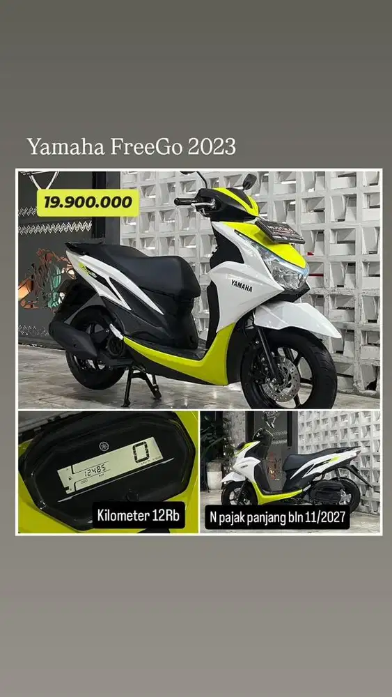 Matic termurah siap gas