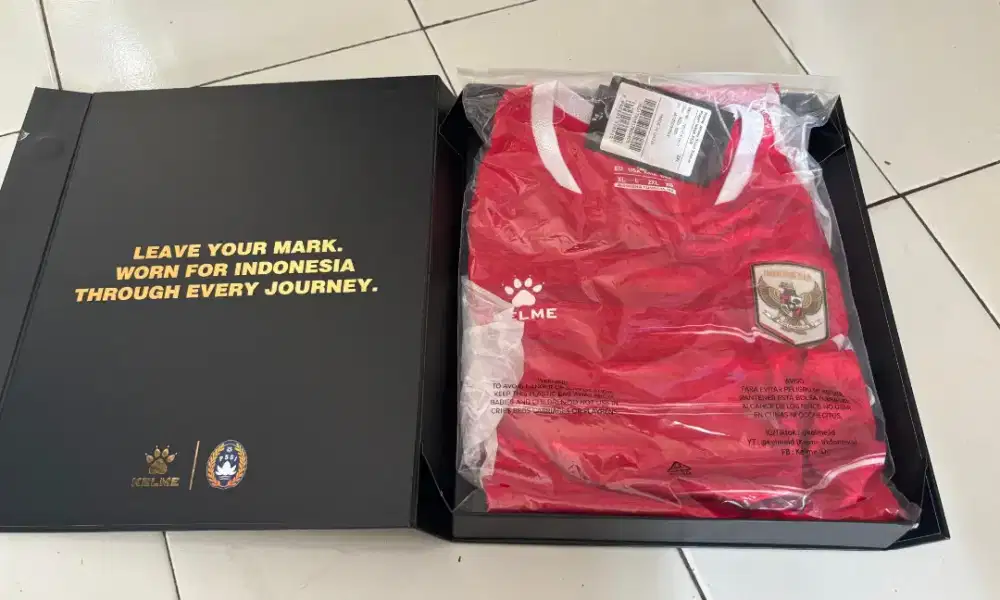 Jersey timnas home short sleeve PI (Kelme)