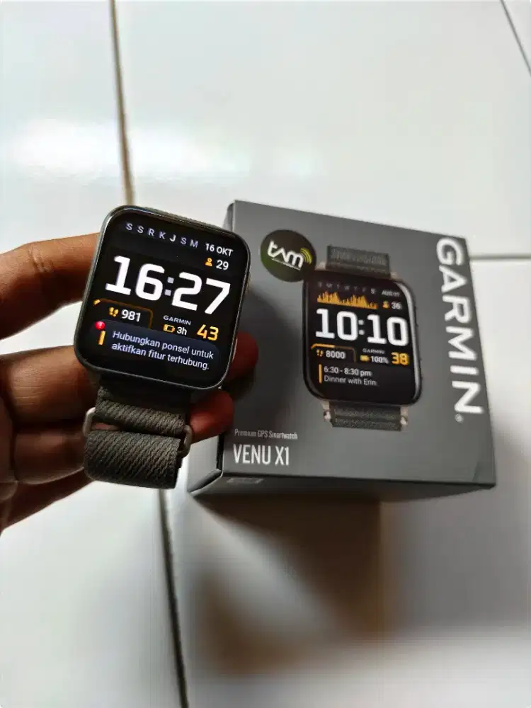 Garmin venu X1 second