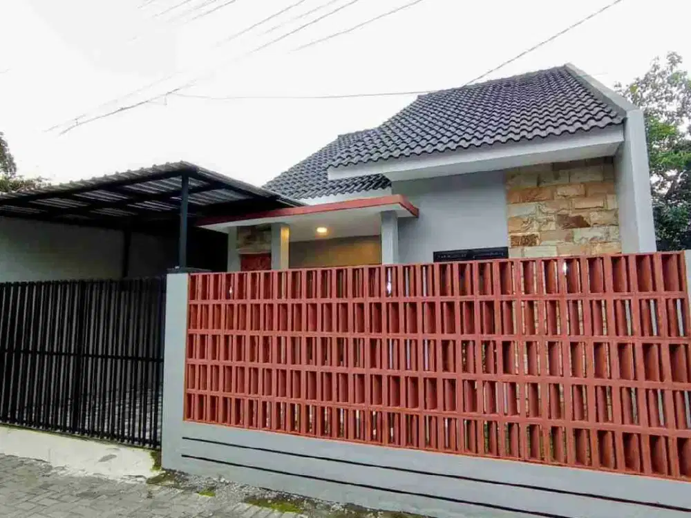Rumah Baru modern minimalis Siap Huni dekat SD Model dan Jogja Bay