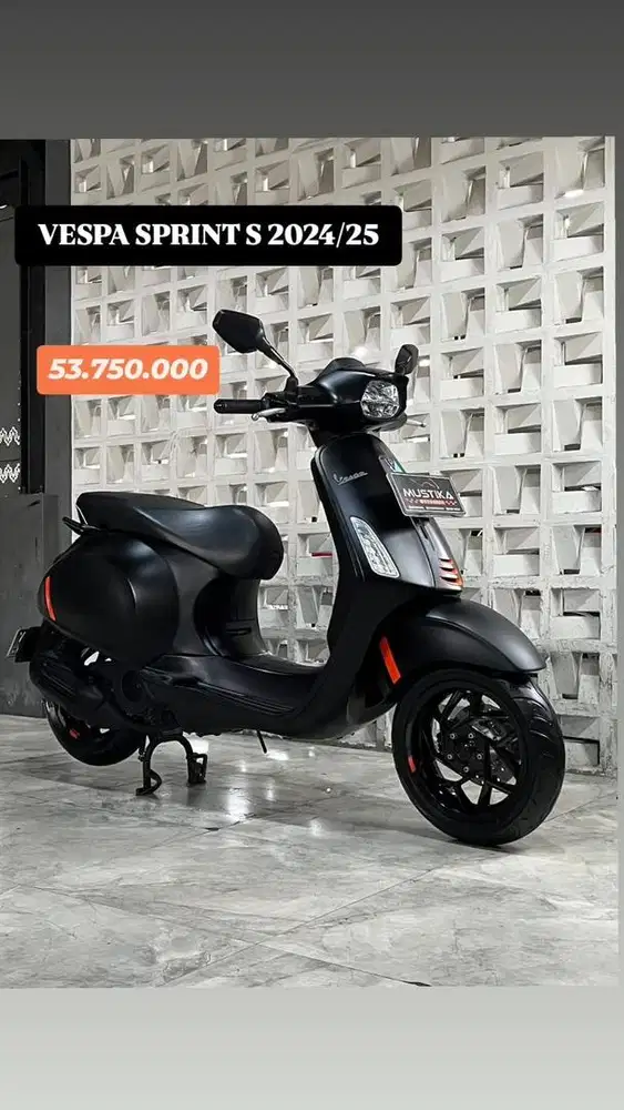 Vespa Sprint S serasa baru