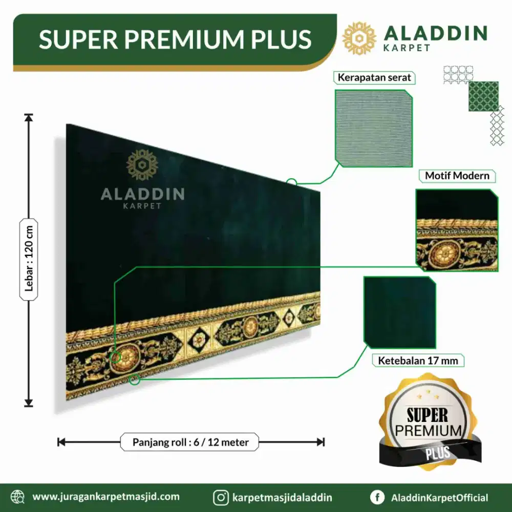 Jual karpet masjid berkualitas