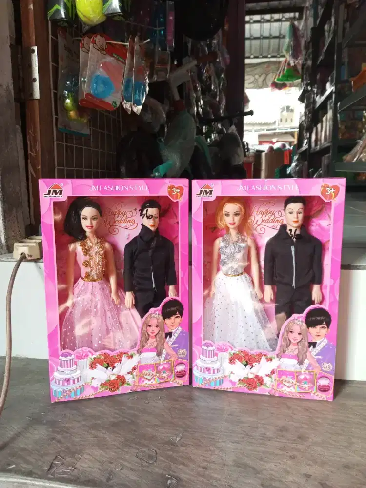 Mainan Anak Boneka Barbie Pasangan