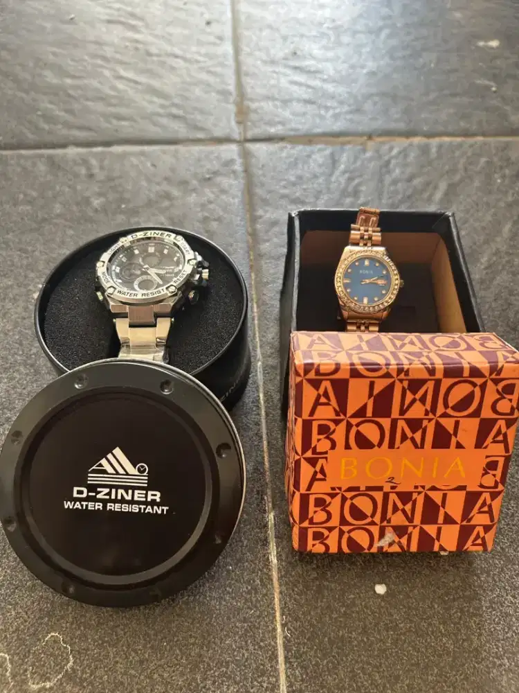 JAM TANGAN BONIA & D-ZINER