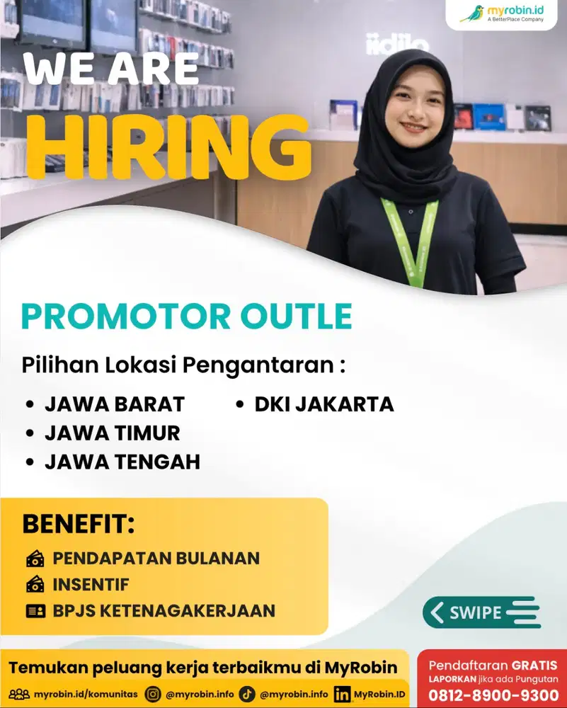 Lowongan Kerja Promotor Outlet