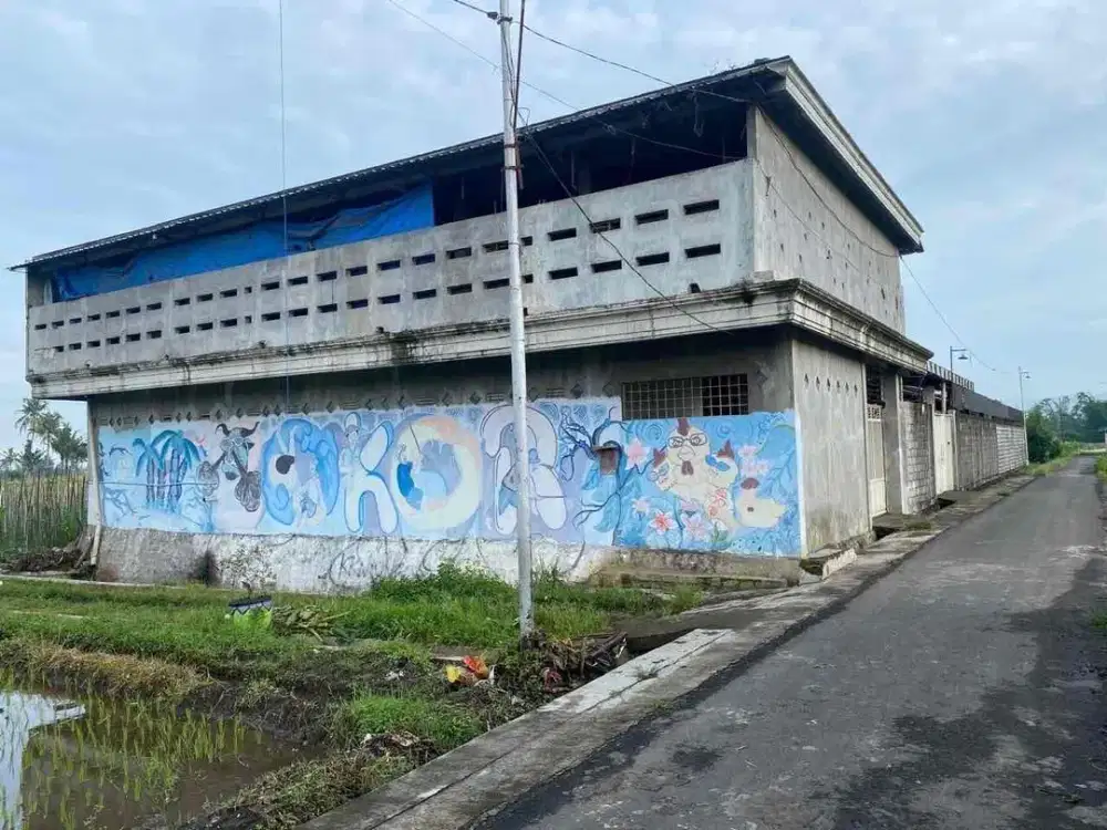 Rumah plus kandang Ayam di Bokor Tumpang Malang